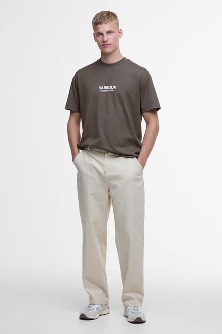 B.Intl Formula Oversized T-Shirt BR97 Major Brown