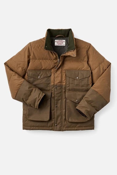 Filson Down Cruiser Yağlı Ceket Dark Tan