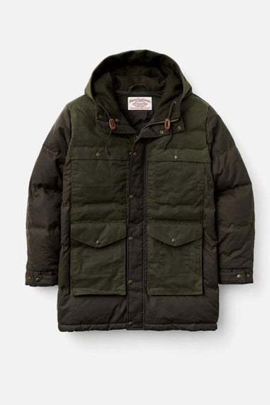 Filson Down Cruiser Yağlı Parka Otter Green