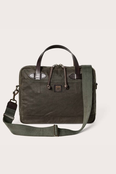 Filson Tin Cloth Compact Evrak Çantası Otter Green