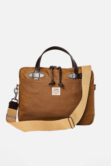 Filson Tin Cloth Compact Evrak Çantası Dark Tan